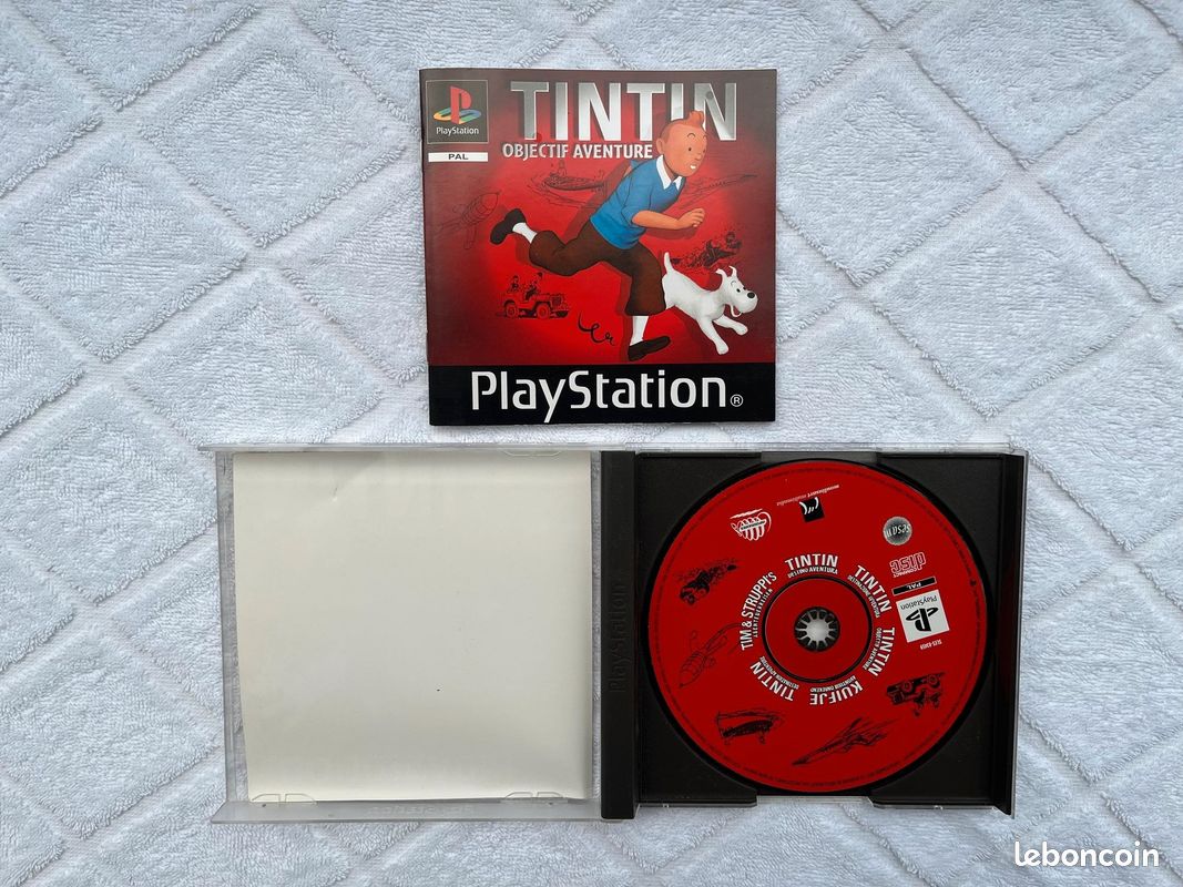 Sony PlayStation 1 - Tintin Objectif Aventure - Pas De