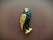 Broche Vintage Signée ORENA PARIS - En Métal Doré, Occasion, Pour Un Look Rétro Et élégant