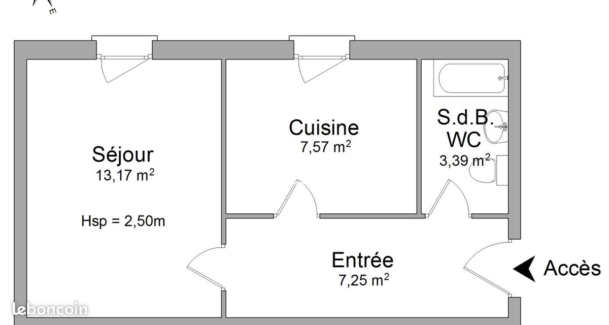 Appartement 1 pièce 31 m² · à Strasbourg · 31 m² · 612 €/mois