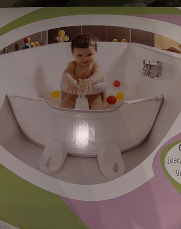 Séparateur de baignoire bébé