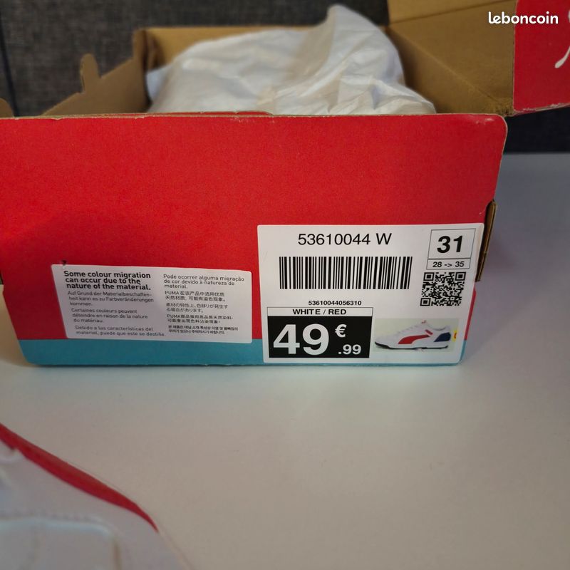 Basket Puma garçons taille 31 (image 8)