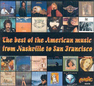 The BEST of the AMERICAN MUSIC from NASHVILLE to SAN FRANCISCO - CD (image 1)