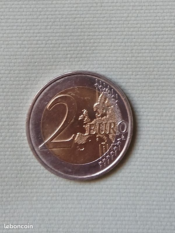 Pièce 2 Euros commémorative Coupe du monde de rugby 2023 (image 2)