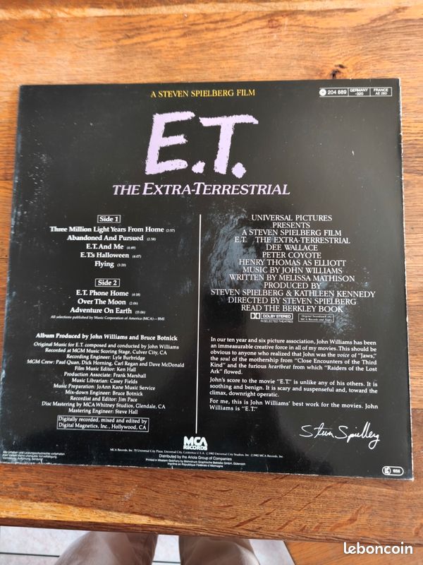 Vinyle ET (image 2)