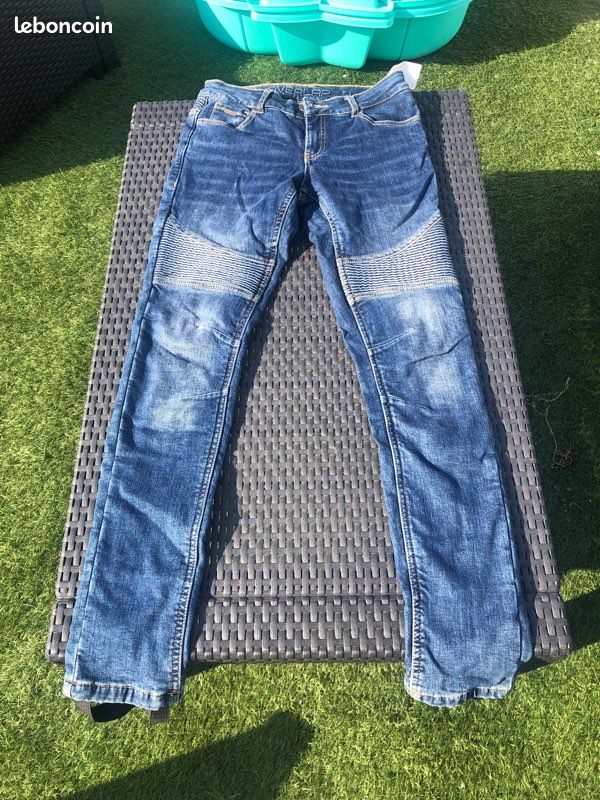 Jean moto kevlar femme overlap taille w26 Équipement moto