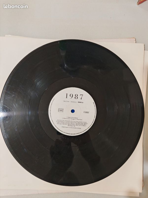 Vinyle New Order – Substance / 1987 / original (image 6)