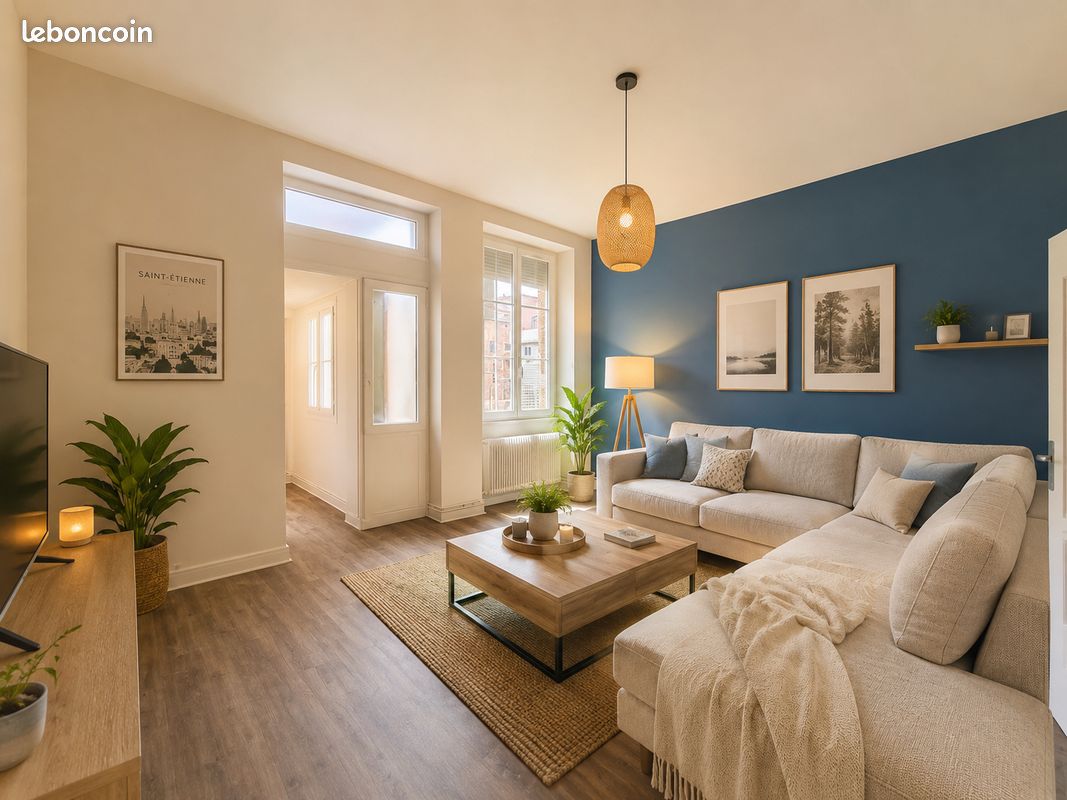 Appartement 2 pièces 53 m² · à Saint-Étienne · 53 m² · 59 900 €