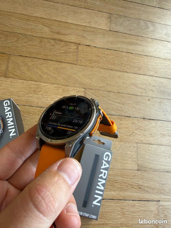 Montre Garmin Fenix 8 saphir 47 mm (image 2)