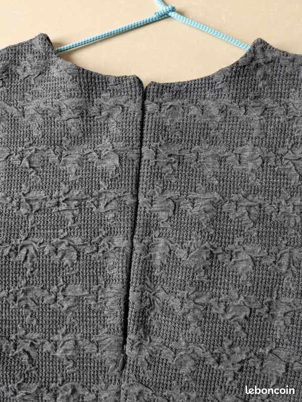 Robe de mi-saison La Fée Maraboutée Grise T42 TBE (image 4)