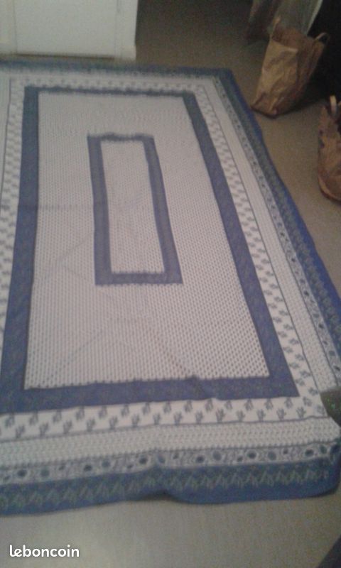 Nappe bleu neuve provencale (image 1)