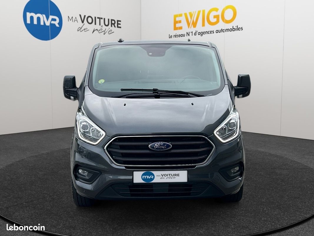 FORD TRANSIT CUSTOM CABINE APPROFONDIE 170CV BVA LIMITED 6 PLACES - CAMÉRA + ATTELAGE -PAS DE TVa (image 22)