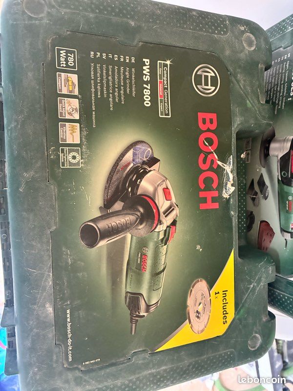 Meuleuse Bosch PWS 7800 (image 1)
