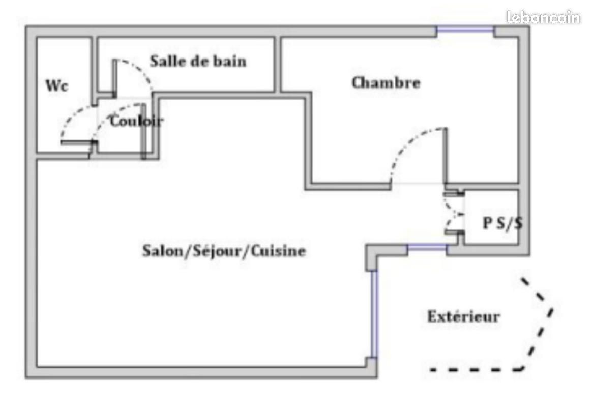 Appartement 2 pièces 48 m² · à Saint-Denis · 48 m² · 185 000 €