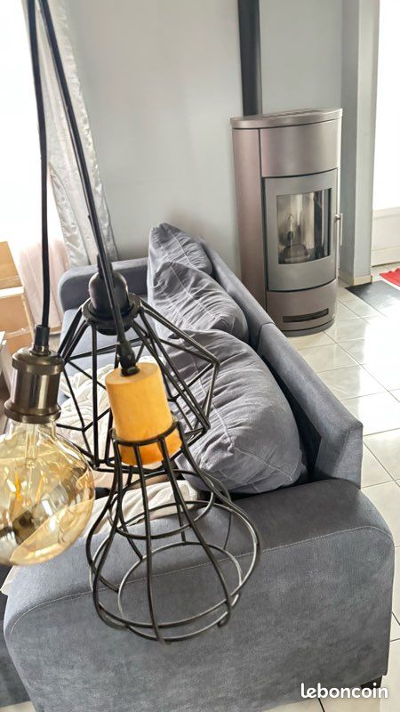 Lot de 3 suspensions luminaire (image 1)