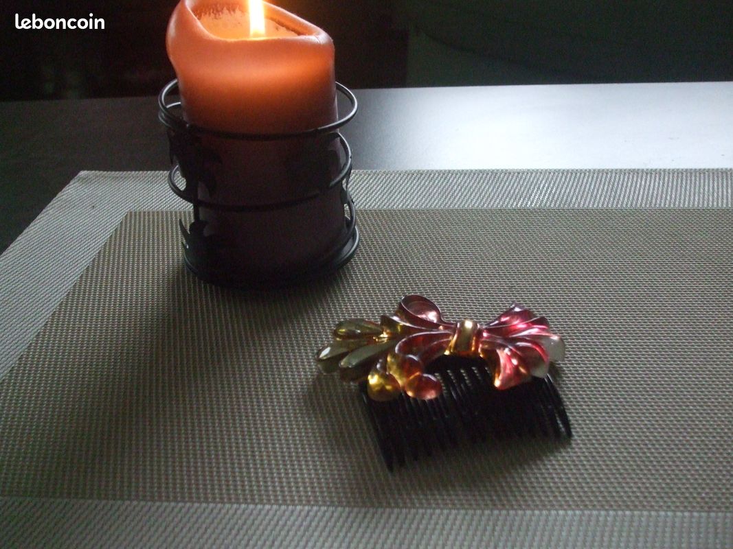 Halloween: VIOLET,ORANGE,NOIR: accessoires cheveux (4 pièces) (image 2)