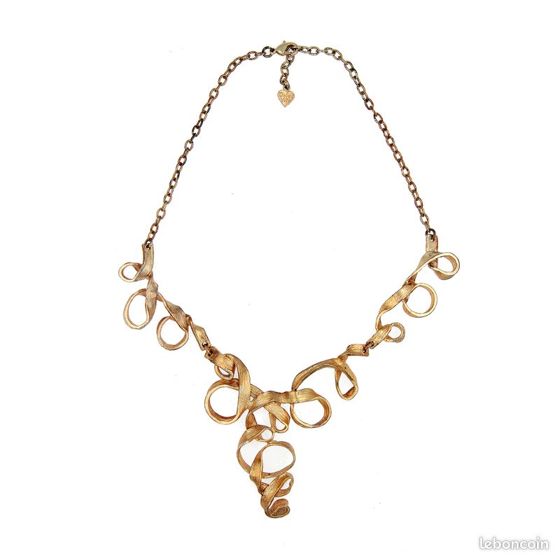 Collier Vintage Dolce Vita - Doré, Occasion, Bijou Rétro