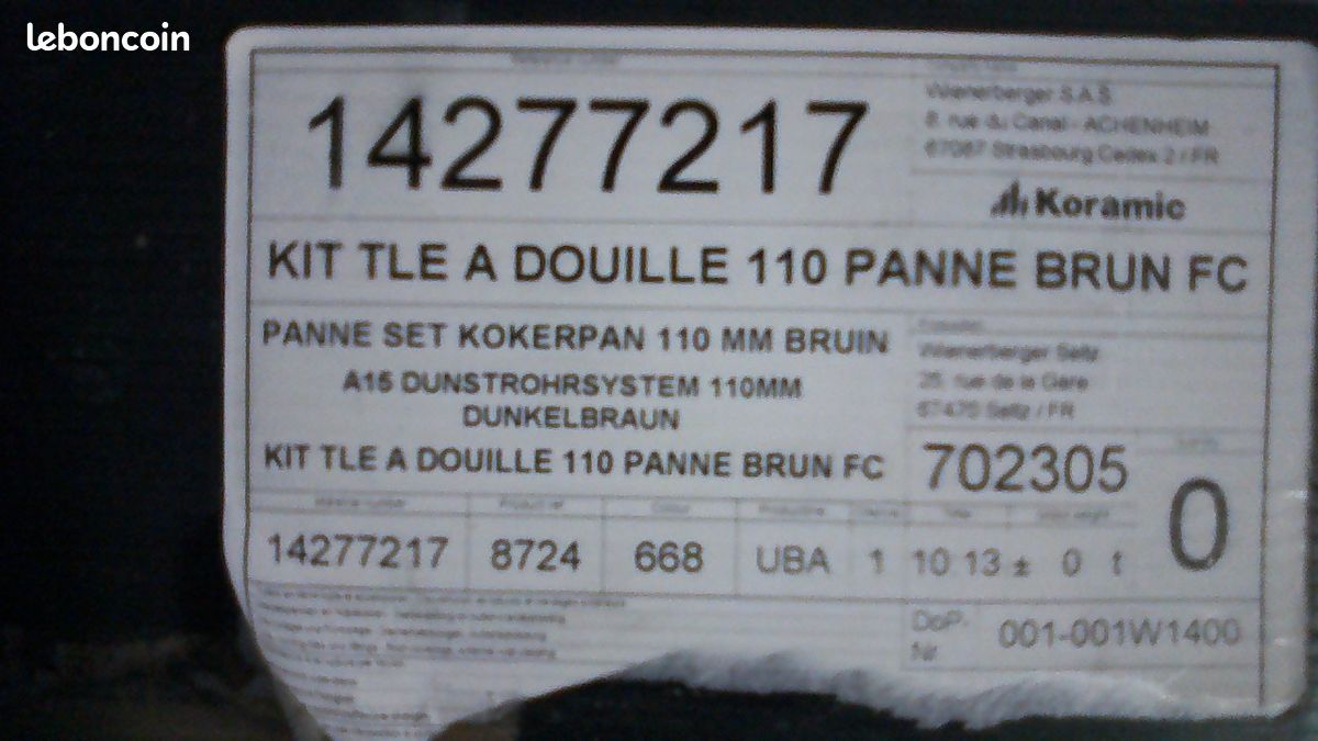 Tuile a douille (image 2)