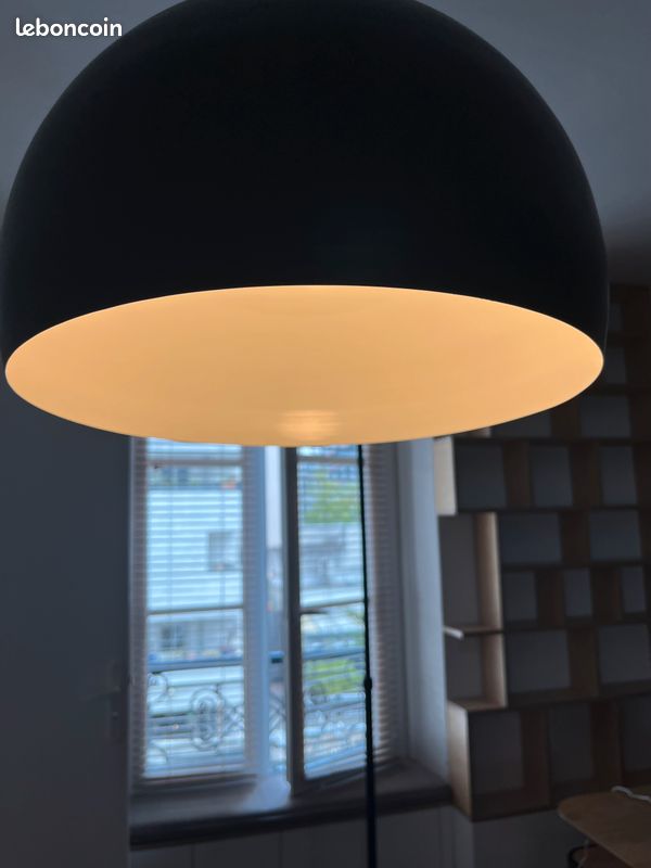 Lampadaire arc noir Habitat (image 5)