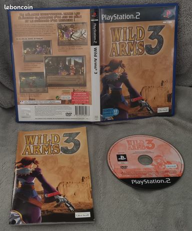 JEU Sony PLAYSTATION 2 PS2 WILD ARMS 3 FR complet (envoi suivi