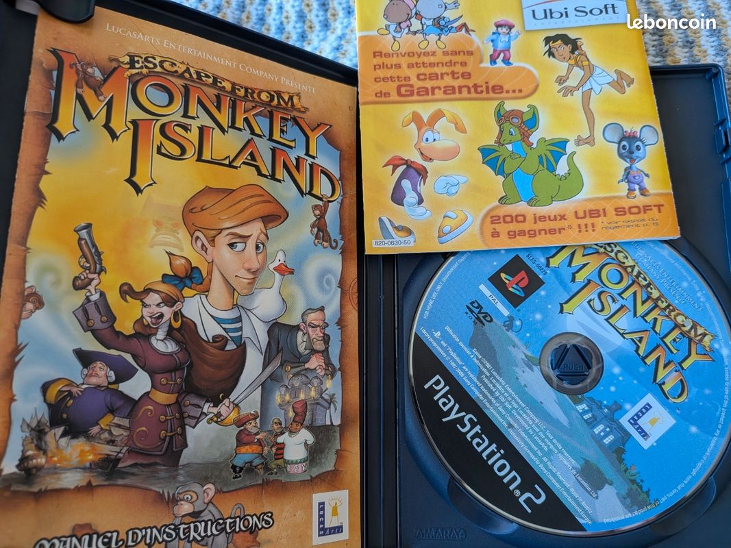 Escape from monkey Island PS2 fr complet (image 4)