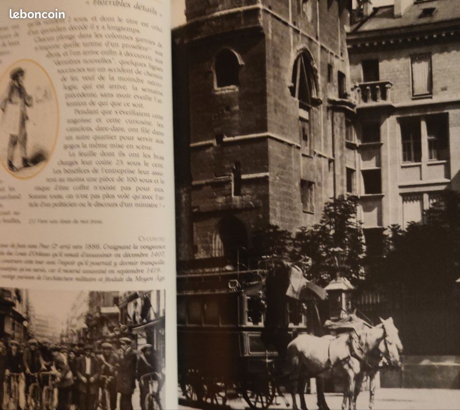 Livre "PARIS AU TEMPS DES FIACRES" (image 9)