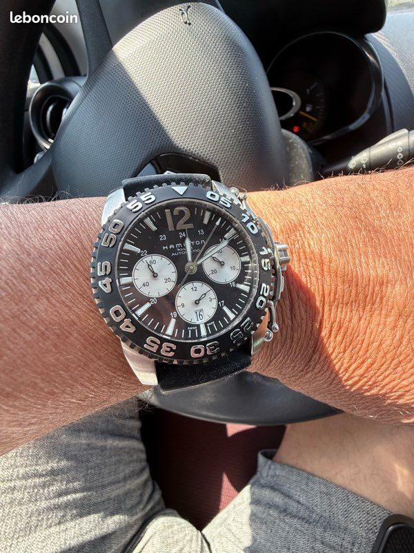 Montre Hamilton. Khaki. Pilot. 43 mm chronographe automatique (image 1)