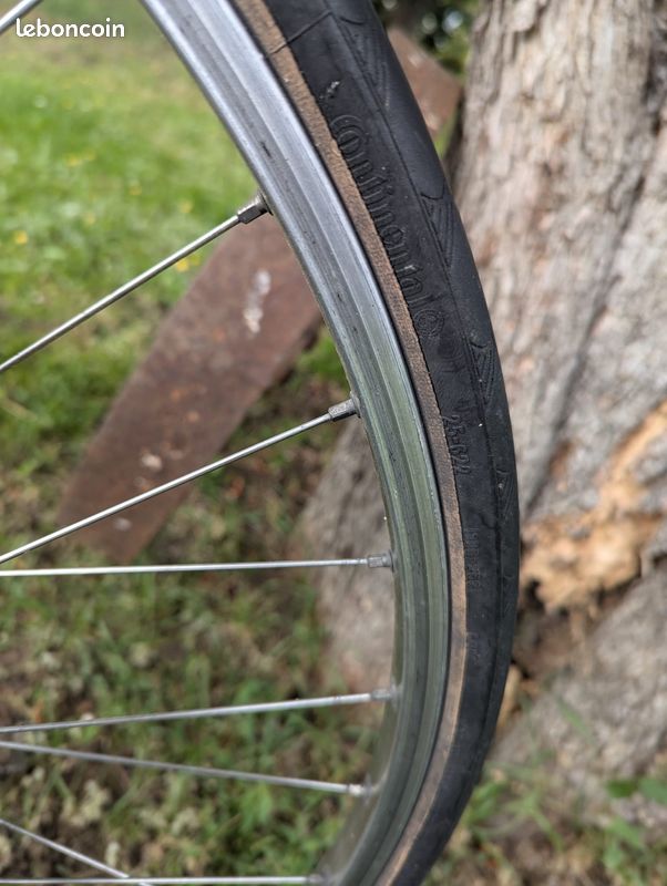 Roue avant mavic ma2 + campagnolo + continental ultra sport (image 6)