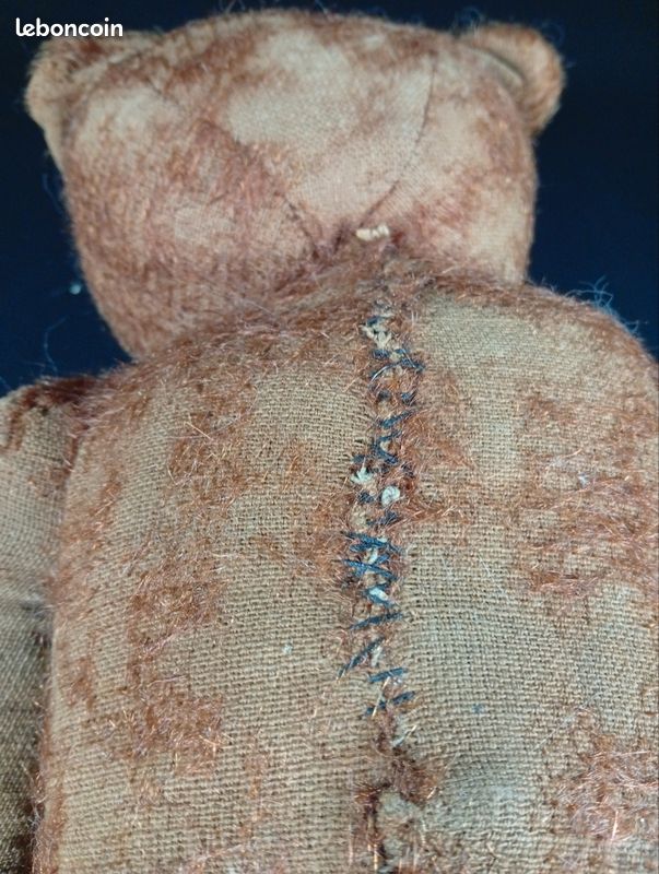 Ancien Ours En Peluche Articulé En Mohair - Début XXe Siècle - Teddy Bear Vintage