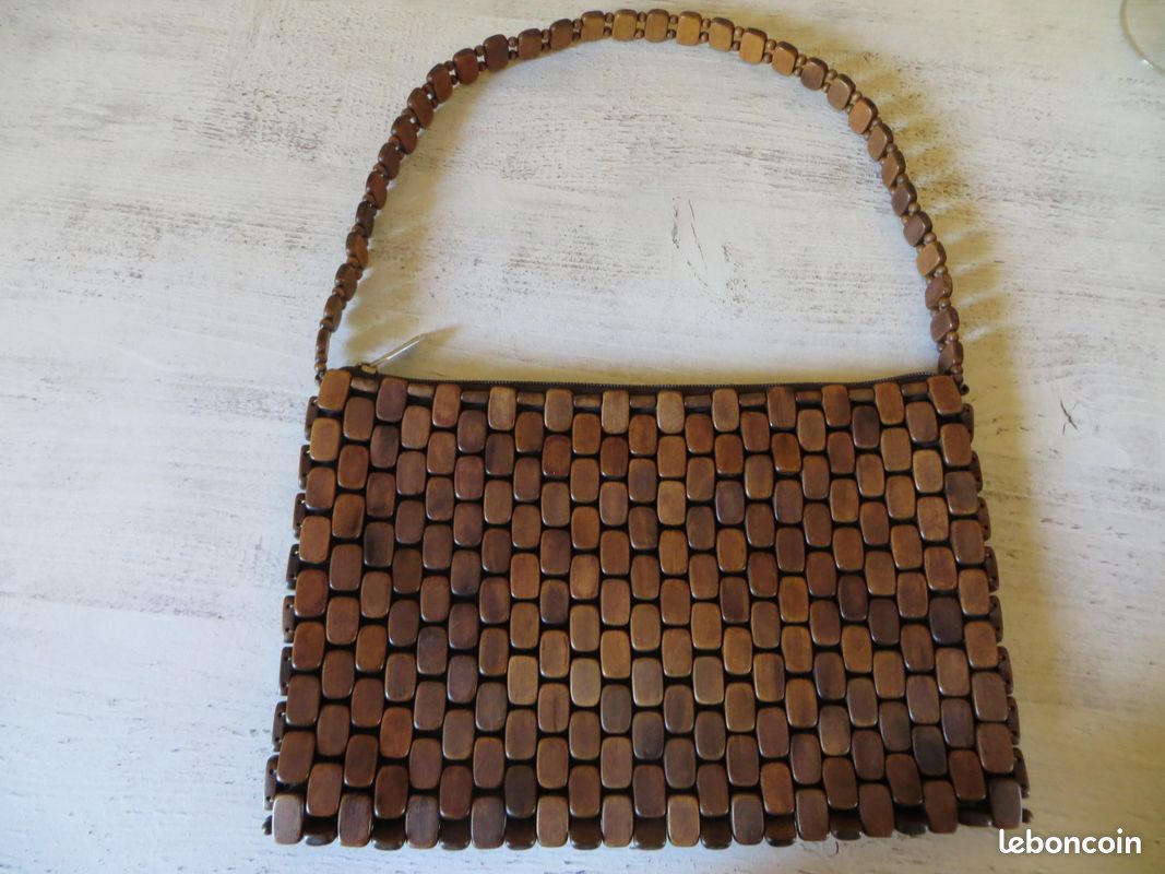 Sac à main en bois Accessoires Bagagerie