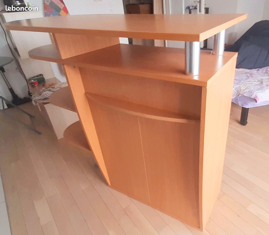 Bonne affaire Ensemble bar desserte cuisine + 2 manges debout (image 6)
