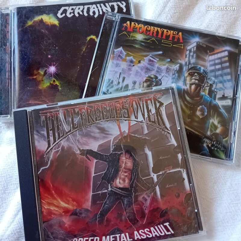 Lot cds metal (image 1)