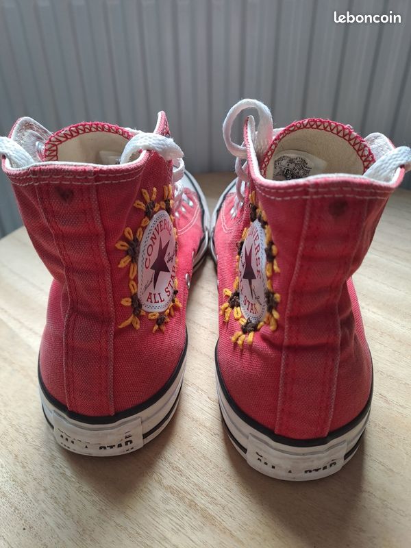 Converse Montante Converse Chuck Taylor Rouge Converses Montantes