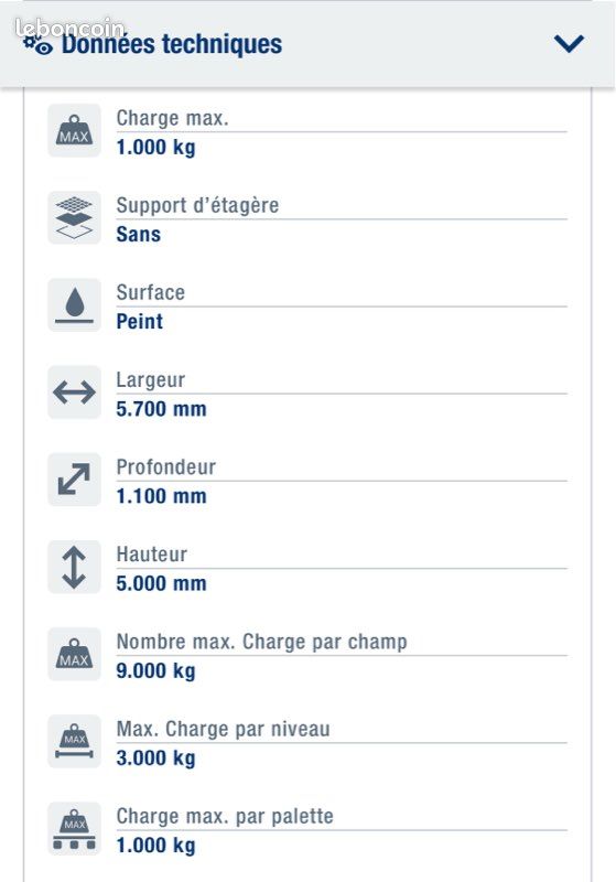 Rack industrielle (image 3)