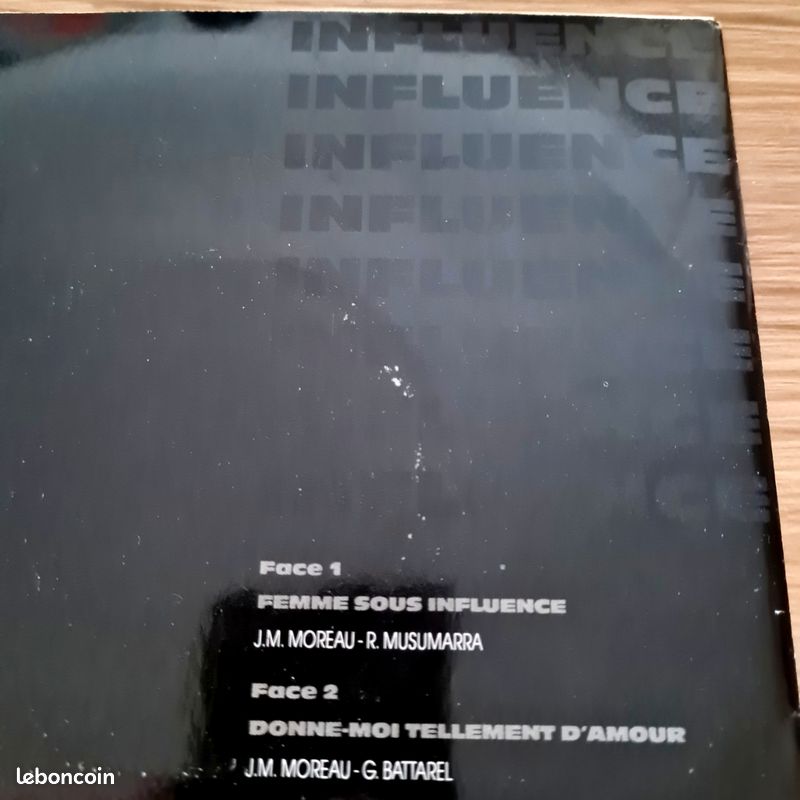 Sylvie Vartan 45t 2 titres 2ème pochette Femme sous influence 1987 (image 4)