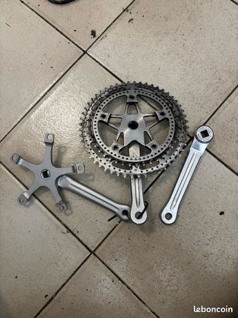 Plateau Vélo Stronglight 52 Dents, Aluminium, Fabriqué En France, Vintage Occasion