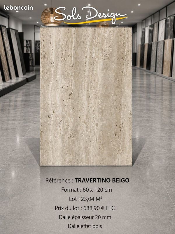 🔥 LOTS DE DALLES 60x120 À PRIX CASSÉS 🔥 (image 3)