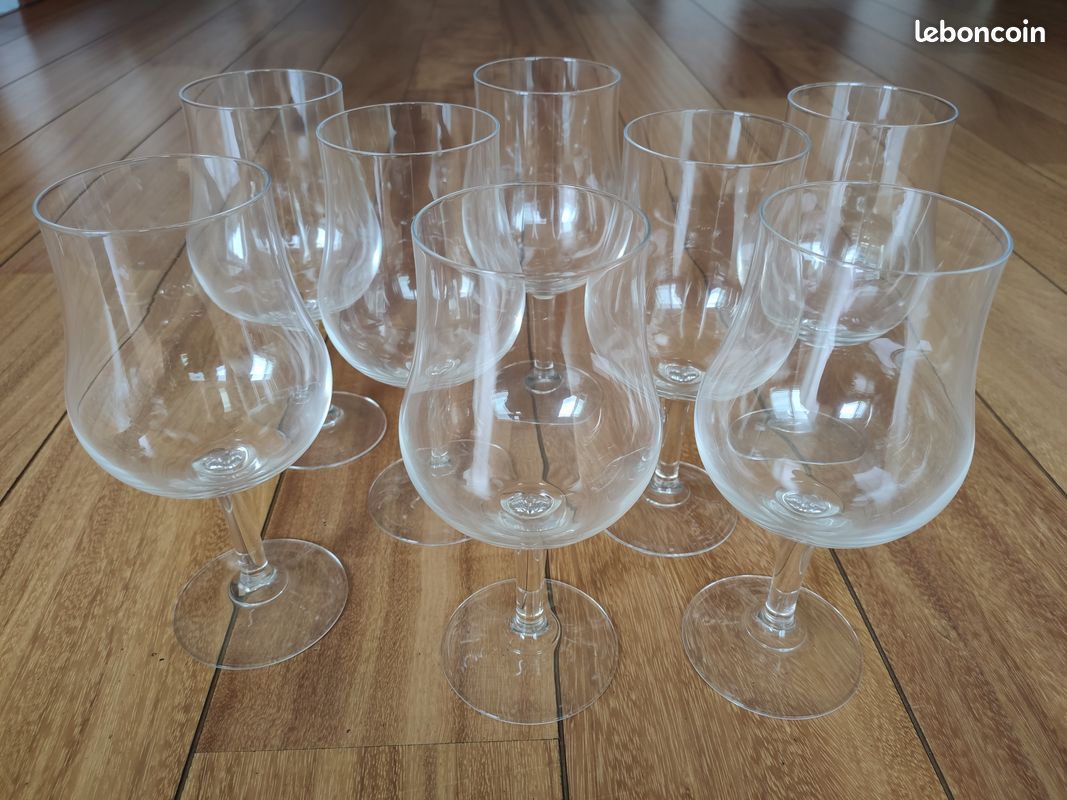 8 verres à vin de Bourgogne (image 3)
