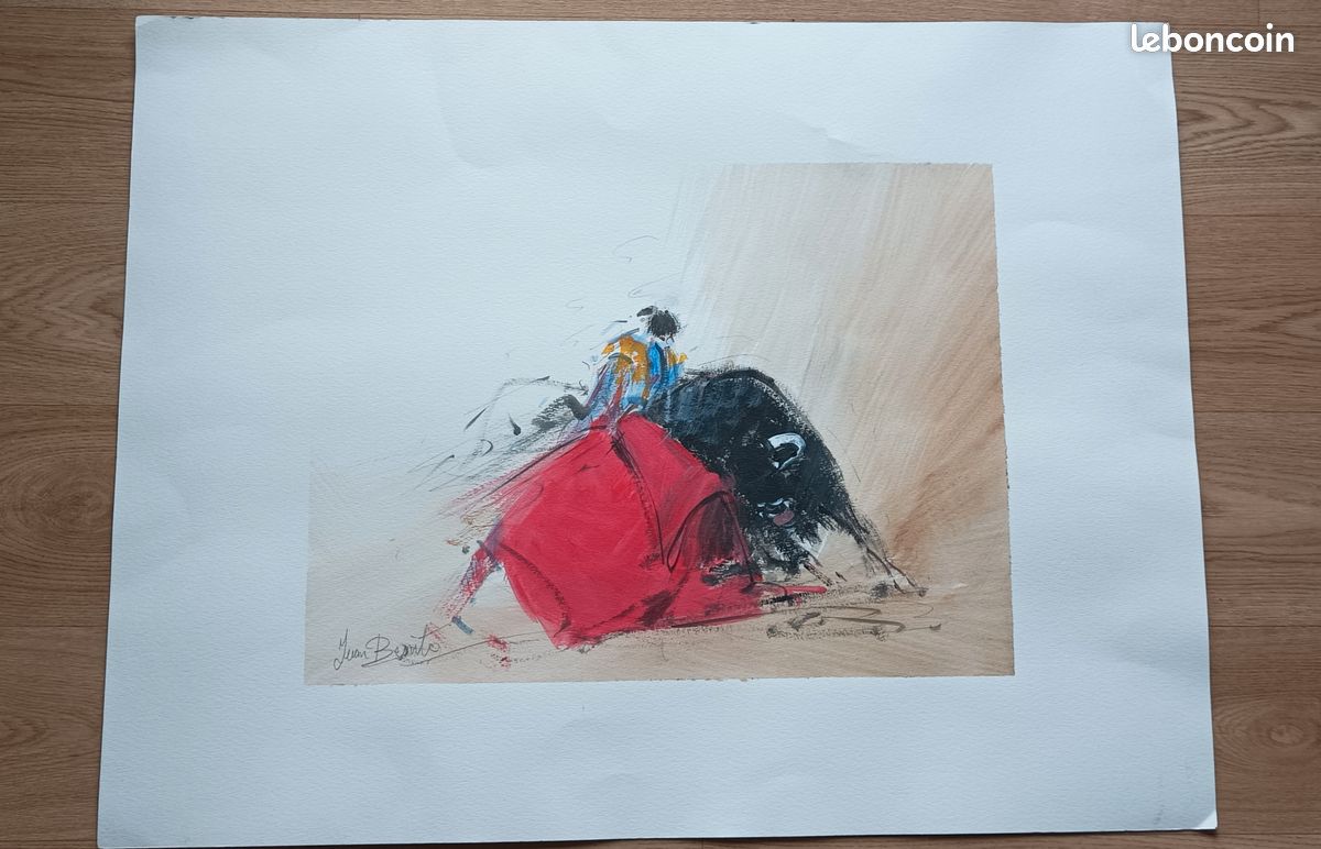 Peinture sur papier de Juan Benito (image 3)