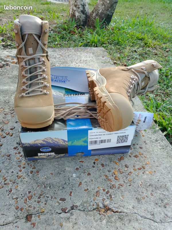 Meindl Desert Defence Meindl Chaussures De Combat Trek Chaud