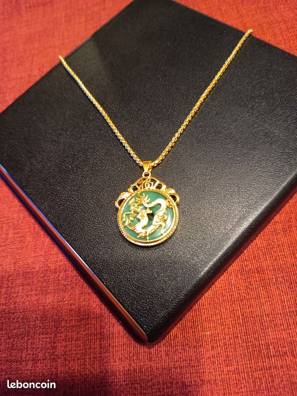 Chaine avec pendentif dragon (image 6)