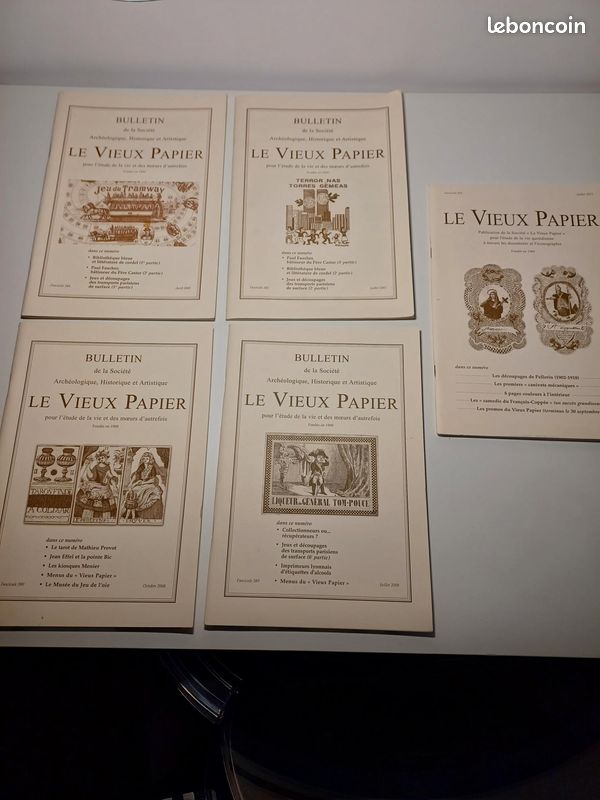 Le Vieux Papier. Menu 26 Novembre 1907. by Societe Archeologique: (1907) Manuscript / Paper Collectible | Wittenborn Art Books