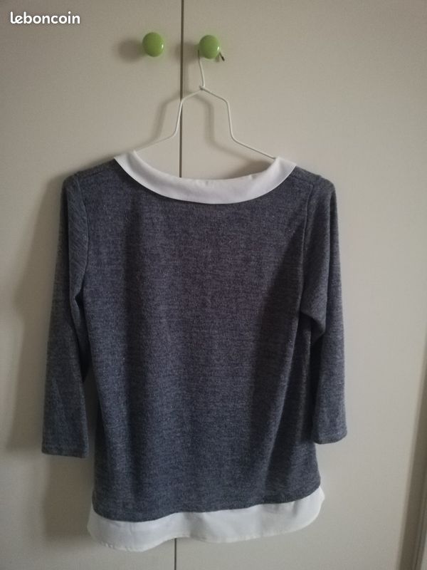 Pull Fantaisie Rose Affinités ARMAND THIERY - Taille 4 - Occasion Très Bon état