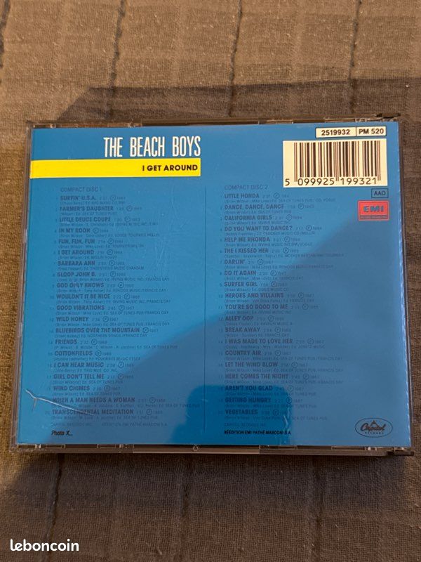 The Beach Boys – I Get Around – Compilation EMI – CD (image 2)
