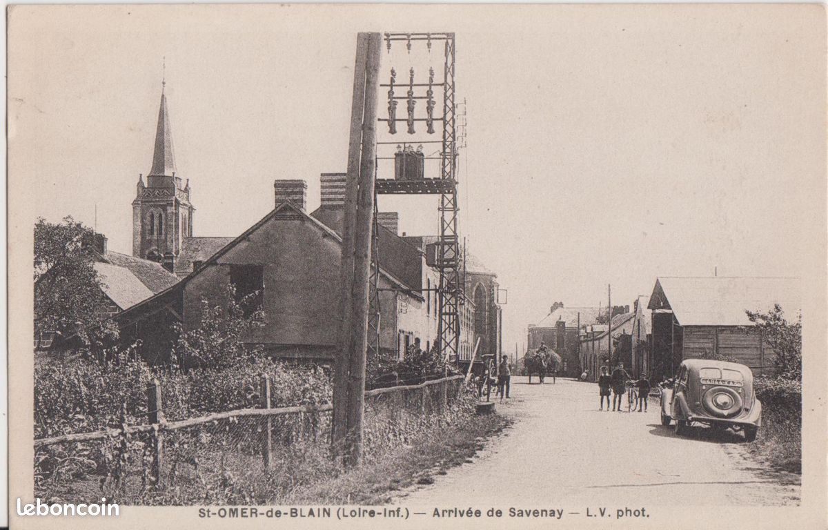 44 - Saint-Omer-de-Blain, Arrivée de Savenay - Collection