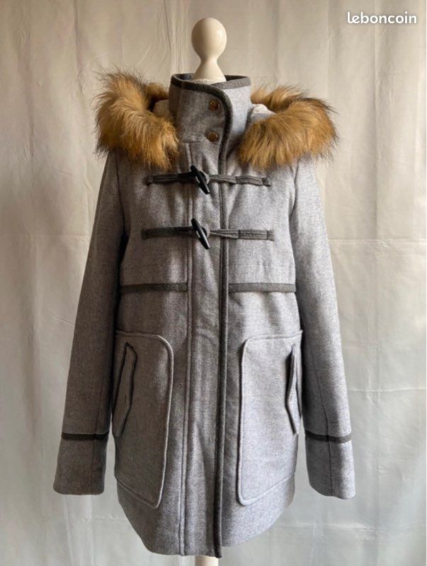 Etam Manteau Laine Ã Capuche Etam Veste En Laine Avec Capuche