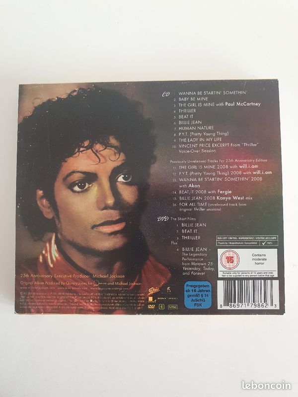 CD Michael Jackson Thriller (image 2)