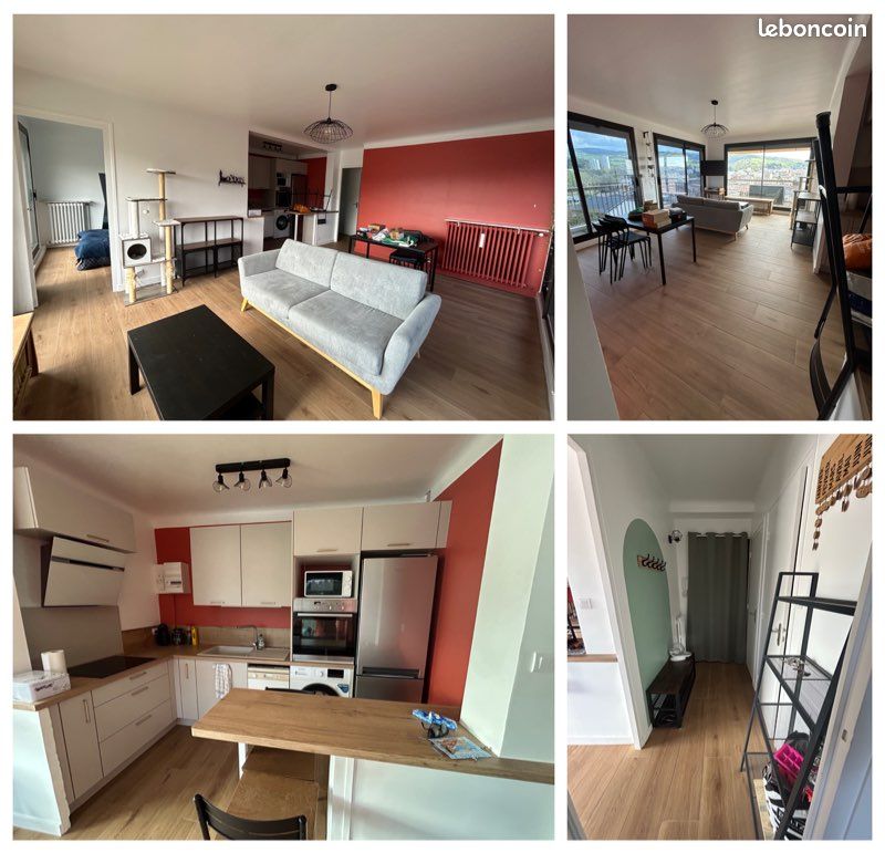 Appartement 3 pièces 52 m² · à Saint-Étienne · 52 m² · 830 €
