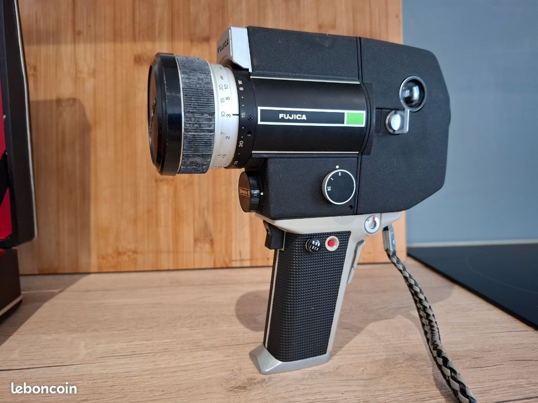 Camera super 8 Fujica z-700 single 8 8mm vintage - Photo, audio 