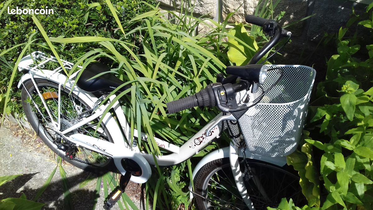 Vélo pour Enfants 14 (Blanc) - Vélo Enfants avec Pneus Auxiliaires Amovibles - Vélo Enfant pour Débutants - VELO ENFANT 14 Pouces - Sport