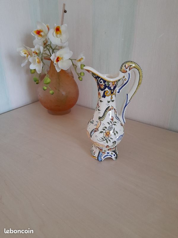 Aiguière enfaience vieux Rouen (image 2)